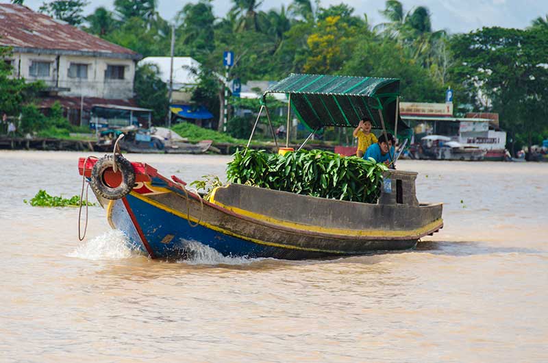 63 - Vietnam - delta del Mekong - barcos
